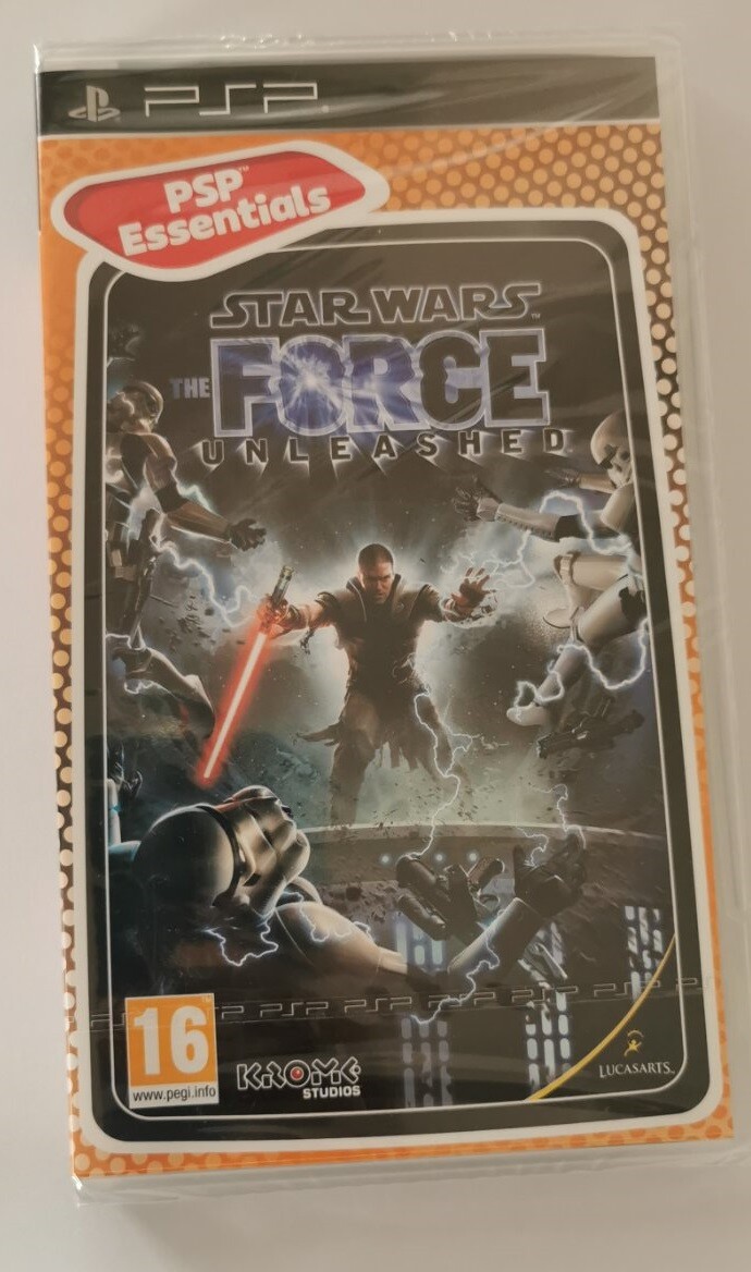 PSP Essentials- Star Wars The Force Unleashed - SEALED