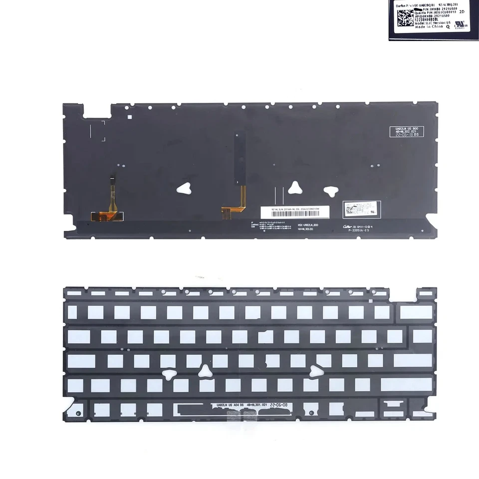 US Laptop Keyboard for ASUS Zenbook 14 OLED UX3402Z UX3402V S13 X13 UM5302T  - Image 2 of 4