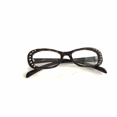 Prada Eyeglasses VPR 21R Tortoise 2AU-1O1 Size 51mm Optical Frame