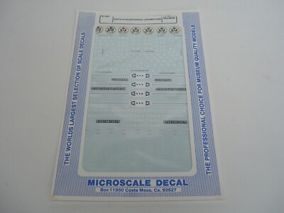 Microscale Decal 87-483 Santa Fe Bicentennial Locomotives Spur H0