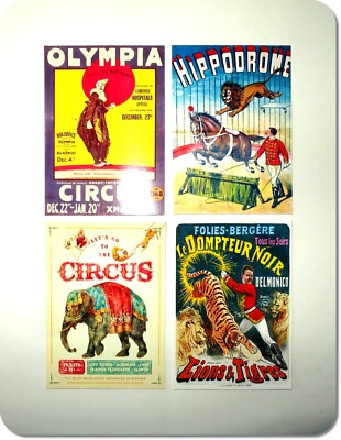 Miniatur Poster, Plakat ''Zirkus'', Neu