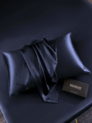 19 Momme Mulberry Silk Pillowshames Nature Silk Pillowcase Pillowslips King Size - Picture 15 of 68