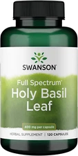 Holy Basil Leaf (Tulsi) - Stress Support and Well-Being Supplement - (120 Capsul