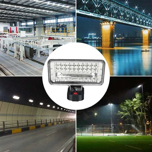 Für Makita 18V GBA Akku LED Arbeitsleuchte 55W Strahler Licht Taschenlampe DHL - Bild 16 von 23