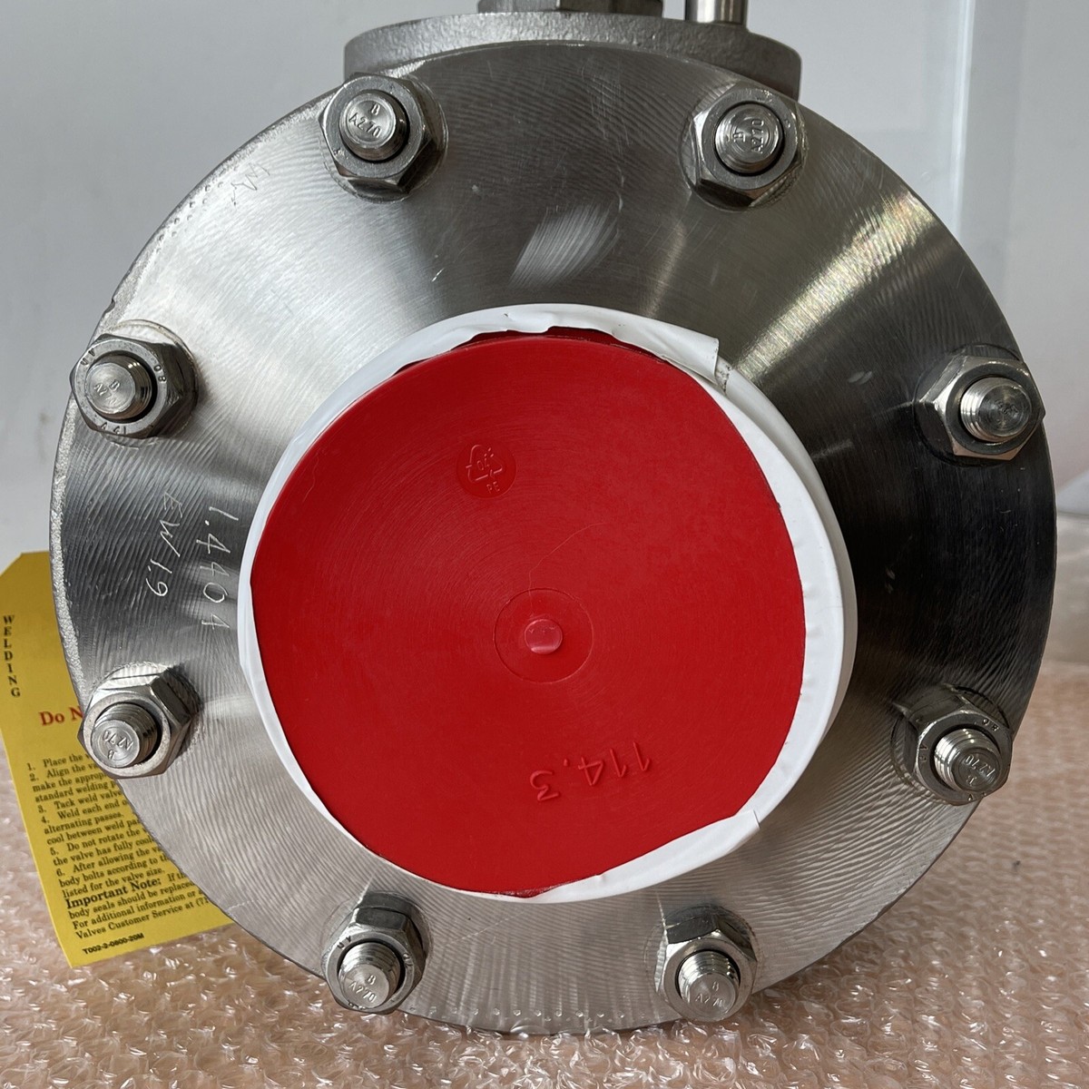 BRAND NEW- MCF Ball Valve 4” EK TT25 66 TFT TBX-KCE 650PSI Stainless Steel  🇺🇸 | eBay Australia