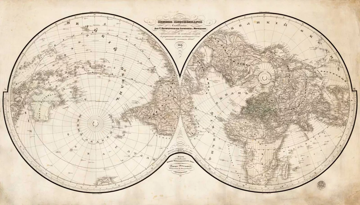 Center of store flat earth