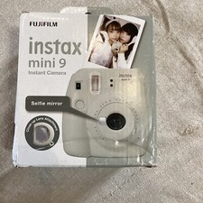 Fujifilm Instax Mini 9 Instant Camera Smokey White