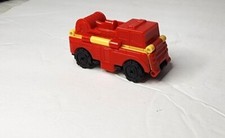 TM Duby Toys Flip Car Firetruck/Front Loader Red and Yellow 2 in 1 Auldey Europe