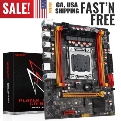 X79 Motherboard LGA 2011 DDR3 RAM Memory NVME SATA