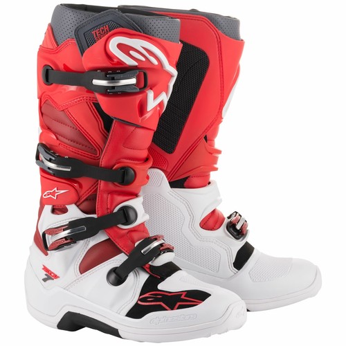 Mens MX Offroad Boots White 