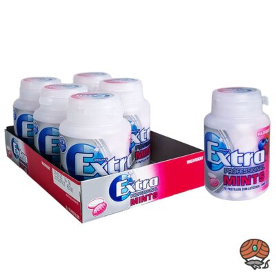 Wrigley's Extra Professional Mints Waldfrucht Pastillen, 6 Dosen à 70 Stück