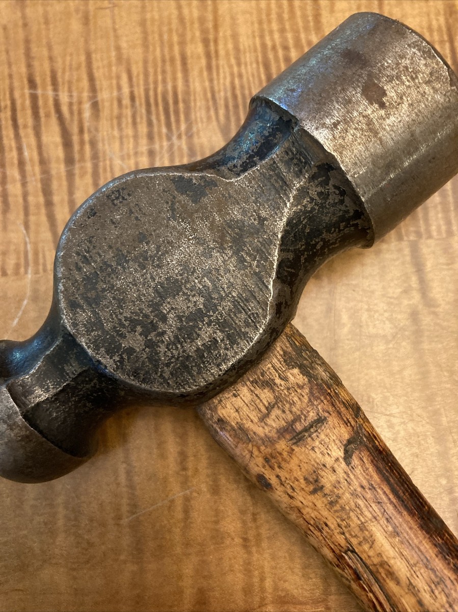 Vintage 32oz. Head WIZARD Ball Peen Hammer Machinist Mechanic Tool