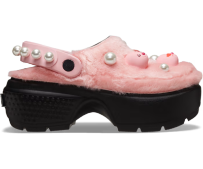 Zanmang Loopy X Crocs Stomp Clog Pink 2-12Size 210523-90H