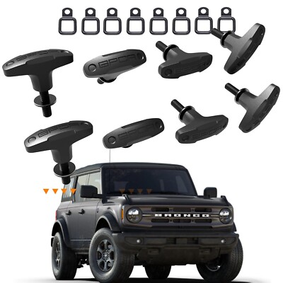 GPCA Bronco Tie-Down Anchor PRO + TIE DOWN D-RING - Hardtop Quick-release bolt