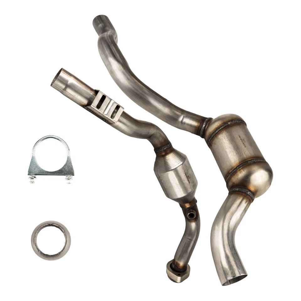 Catalytic Converters Driver & Passenger Side for Mercedes Benz 1998-2003 ML320 - Image 3 of 4