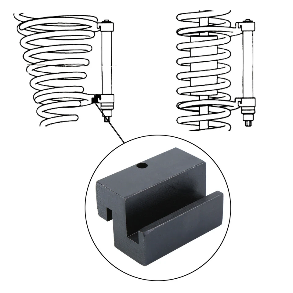 Federspanner KFZ Mc Pherson Universal Tieferlegung Federbein Spannen Werkzeug - Bild 3 von 4