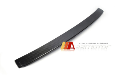 Carbon Fiber Window Roof Spoiler fits 2006-2011 BMW E90 3-Series Sedan / E90 M3
