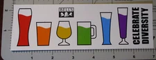 BELLS BREWING michigan Celebrate Diversity STICKER decal craft beer brewery G