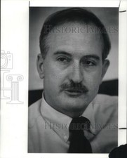 1991 Press Photo Mike Bowerman of Morse Diesels.