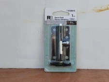 ReliaBilt Barrel Bolt 3" Gate Latch Black