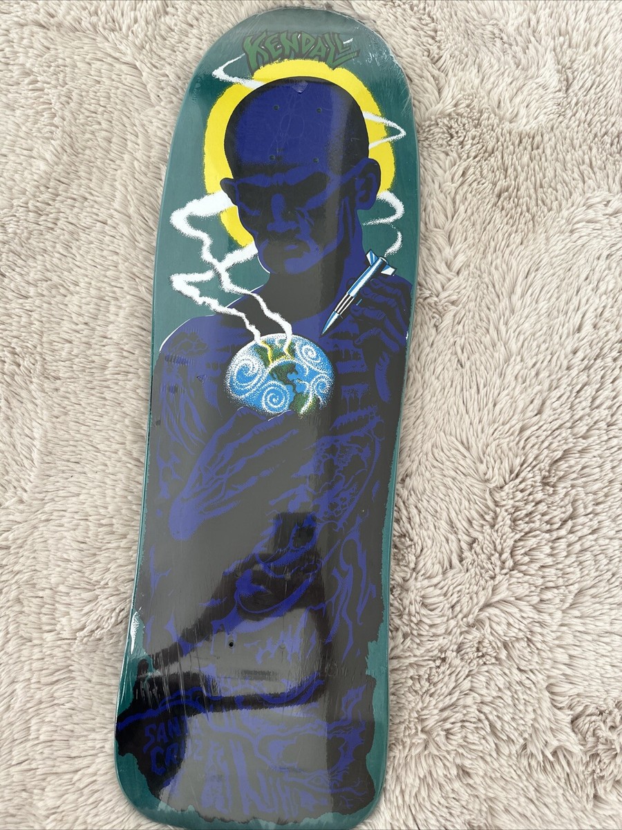 Santa Cruz Jeff Kendall アトミックマン スケボーデッキ Jeff Kendall - Santa Cruz - Atom Man Reissue | eBay