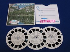 1960's ROCKY MOUNTAIN NATIONAL PARK COLORADO A322 VIEW-MASTER VIEWMASTER PACK