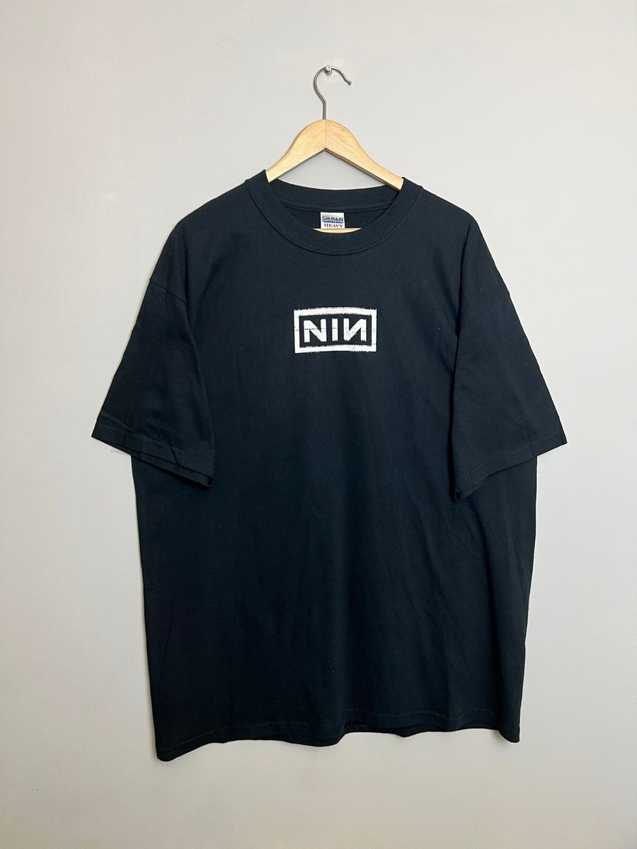 00s NINE INCH NAILS with teeth Tシャツ L 古着 Y2K 00s Nine Inch