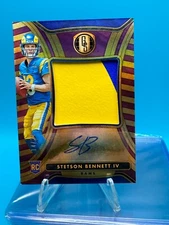 Stetson Bennett 14/24 RC Patch Auto 2023 Panini Gold Standard LA Rams #RAJ-34 B4