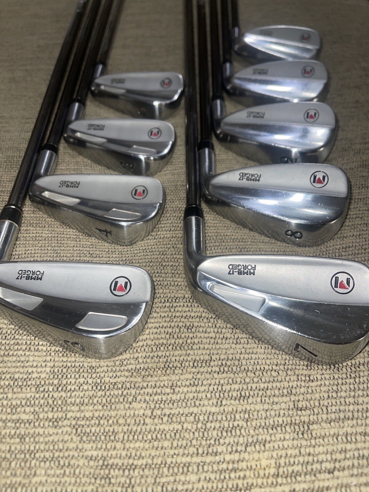 Maltby MMB17 Irons 3P + G UST Mamiya Recoil Steel Shafts