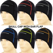 Cycling Skull Cap Under Helmet Motorbike Roubaix Thermal Bike Ear Cover One Size