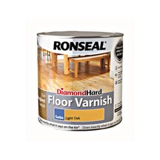 Ronseal Diamond Hard Coloured Floor Wood Varnish,  Various Sizes & Colours