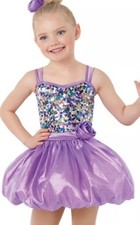 Weissman Style 8738 Purple Childs Size XS NWT