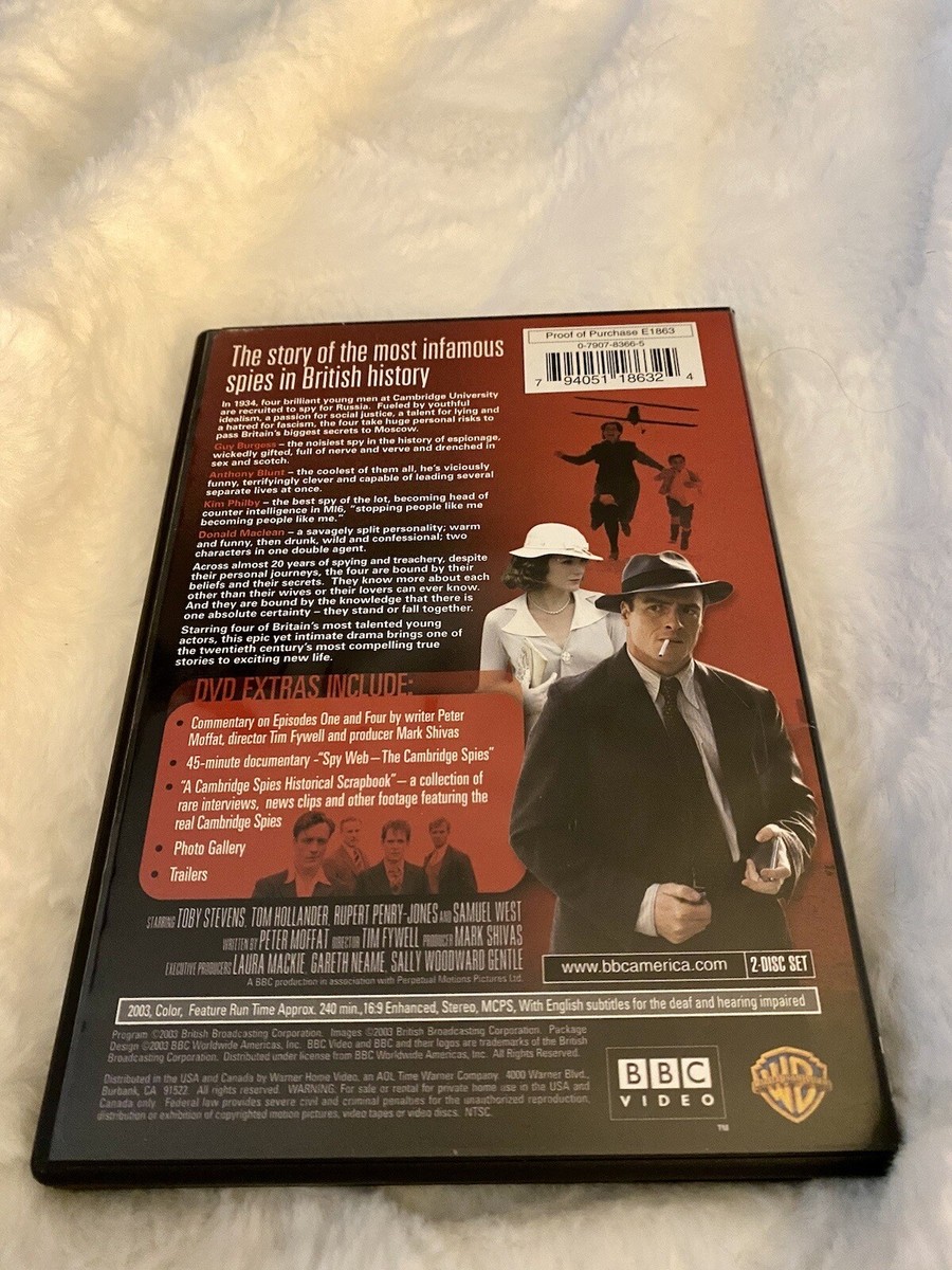 Cambridge Spies (2-DVD-Set, 2003, 2-Disc Set) BBC 794051186324| eBay