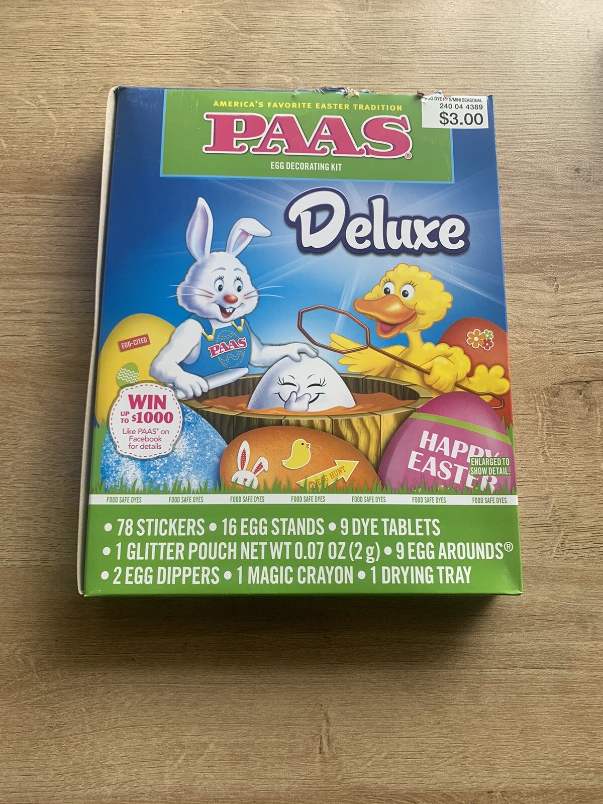Paas Egg Decorating Kit Deluxe Egg Coloring Kit New 1 Pack eBay