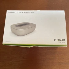 Phonak TVLink II Base Station TV Link II Wireless Connect Hearing Aids To TV