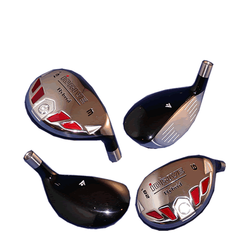 LEFTHAND DISTANCE DRIVING ONE IRON WOOD HYBRID LONG DRIVER ANTISLICE CUSTOM CLUB - Picture 3 of 4