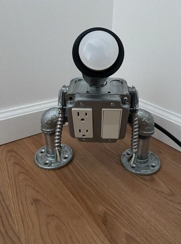 Functioning Robot with Light and Two Plugs | eBay