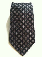 NWOT KUPPENHEIMER MENS NAVY 100 SILK CLASSIC NECK TIE WIDTH: 3 5/8"