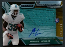 Mike Gillislee #CCAR-MGI signed auto 2013 Topps Strata Clear Cut Relic 28/150