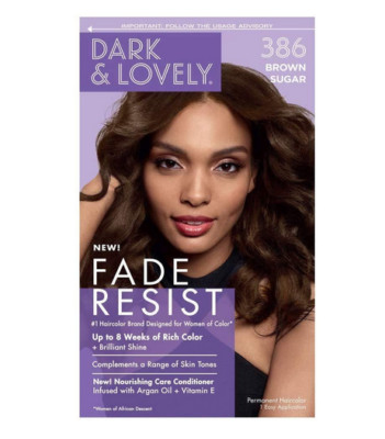 Dark and Lovely Fade-Resistant Permanent Hair Color + Conditioner   Various Shad