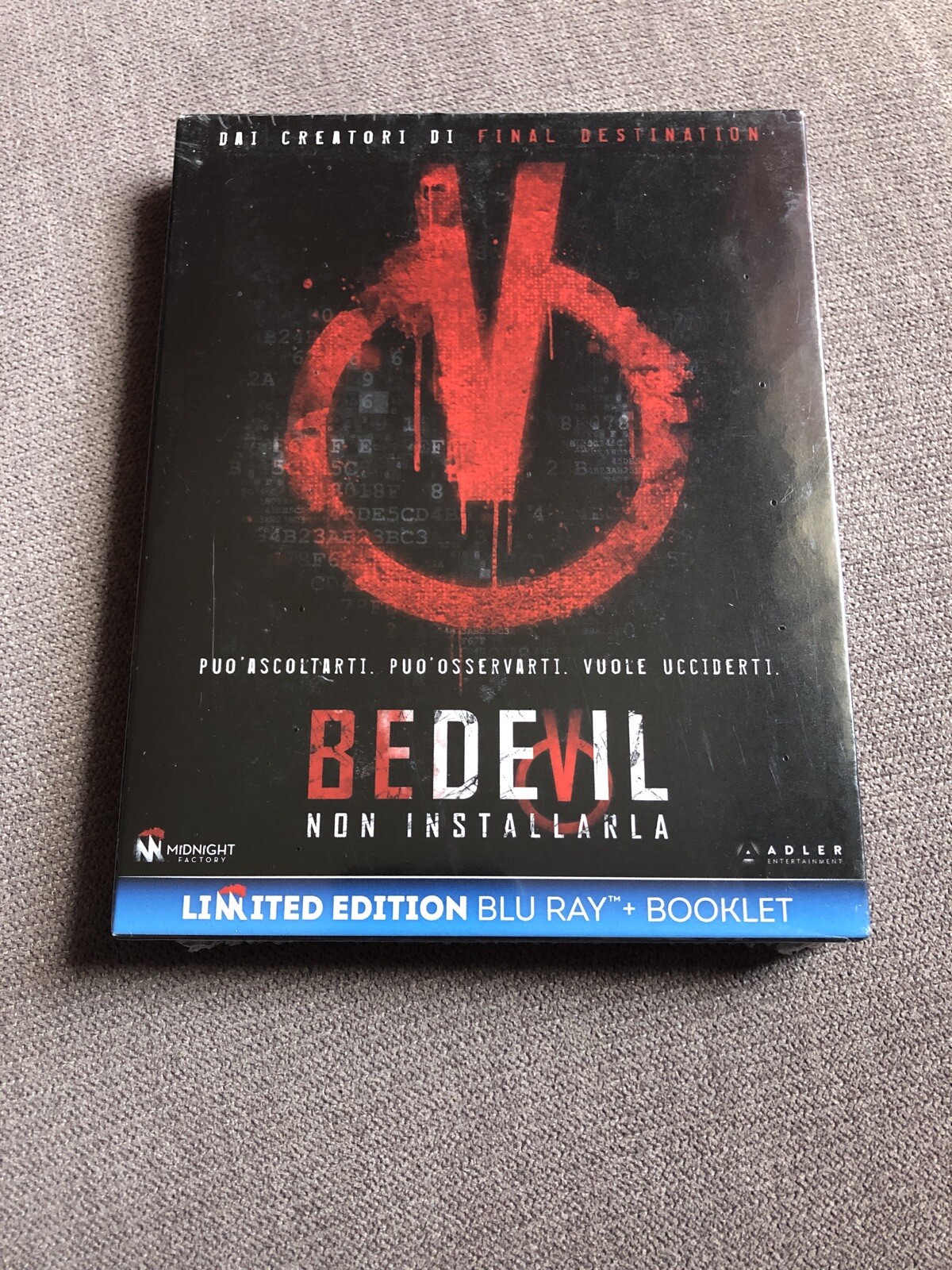 Bedevil - Non Installarla (Blu-Ray + Booklet) 1024552 MIDNIGHT FACTORY