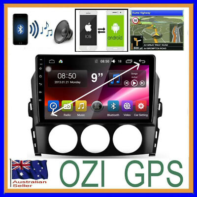 MAZDA MX5 2009-13 GPS CARPLAY ANDROID AUTO CAM ODB DAB TPMS DVR works with BOSE