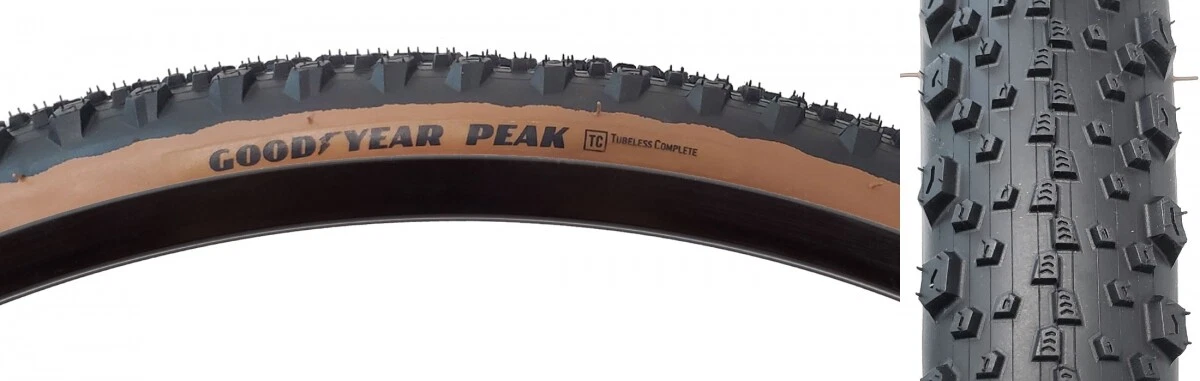 Goodyear Peak Ultimate 29x2.4 Tubeless 50 Bk Tan