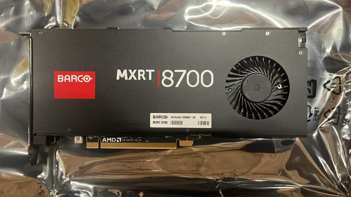 New Barco MXRT-8700 (K9306048) 16GB Medical Graphics Card Display