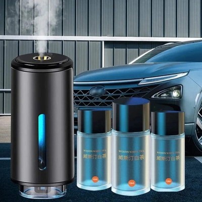 Car Air Freshener Electric Auto Aroma Diffuser Car Air Vent Essential Oil Mist H