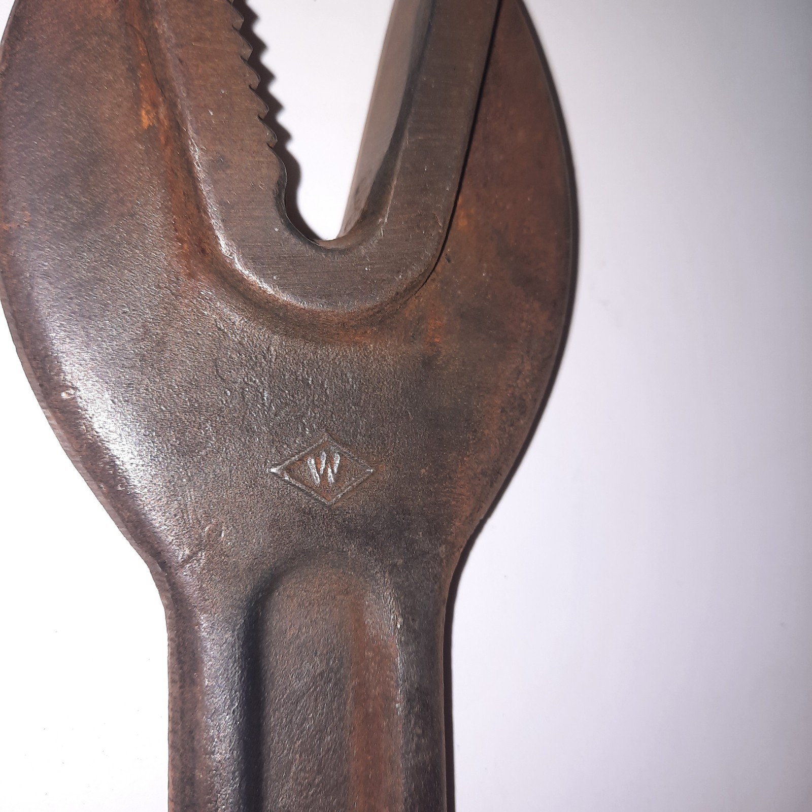 Vintage J.H. Williams & Co. Alligator Wrench No. 2 Bull Dog Drop-Forged in USA