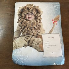 Deluxe Lil Lion Baby Toddler 2T Novelty Halloween Costume Dress Up Cosplay NWT