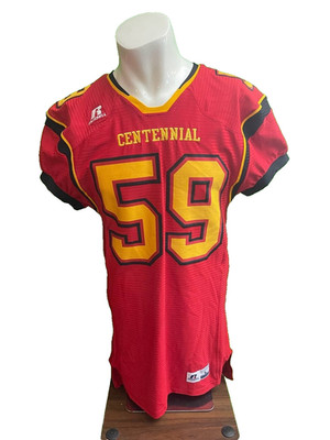Russell Athletic Centennial 59 Fall 2014 Red Adult Blitz Jersey Size: L - JS2
