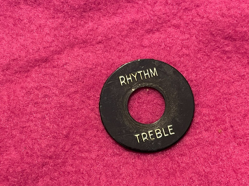 vintage Gibson 1960's switch ring poker chip for Les Paul Custom paf switchcraft