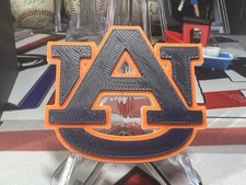 Auburn Tigers 3D Print Logo Approx 3”x3”